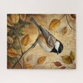 Puzzle animal de la forêt d'automne (Horizontal)