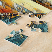 Puzzle AnimalArt_Chimpanzée_011 (Côté)
