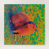 Puzzle AnimalColor_Capybara_008 (Horizontal)