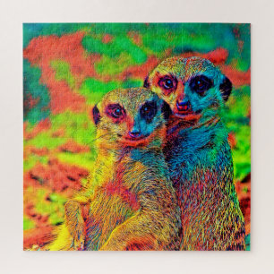 Puzzle AnimalColor_Meerkat_002