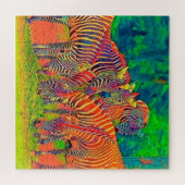 Puzzle AnimalColor_Zebra_002 (Horizontal)