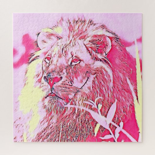Puzzle AnimalMiX_Lion_019 (Vertical)
