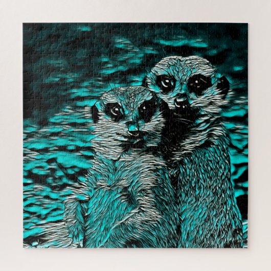 Puzzle AnimalMix_Meerkat_001 (Vertical)