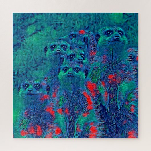 Puzzle AnimalMix_Meerkat_015 (Vertical)