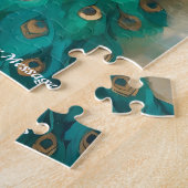 Puzzle Animation Boho paon (Côté)