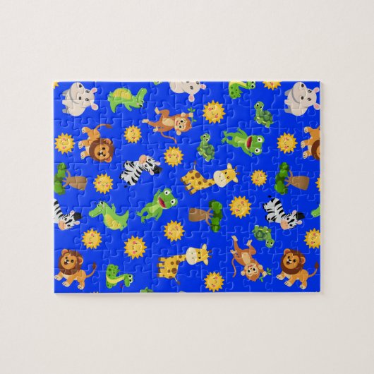 Puzzle Animaux africains (Horizontal)