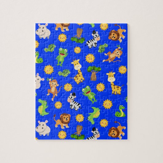 Puzzle Animaux africains (Vertical)