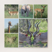 Puzzle animaux africains (Horizontal)