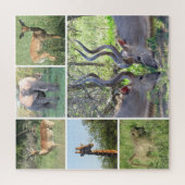 Puzzle animaux africains (Vertical)