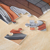 Puzzle Animaux amusants dans le bain (Côté)