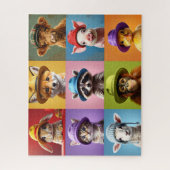 Puzzle Animaux Bébés Adorables (Vertical)