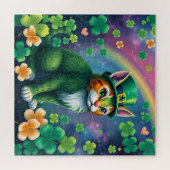 Puzzle Animaux chanceux déguisés - Saint Patrick’s Day Fu (Horizontal)