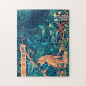 Puzzle Animaux dans la forêt, William Morris Jigsaw Puzzl (Vertical)