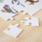 Puzzle Animaux d'Australie Alphabet  (Côté)