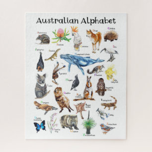 Puzzle Animaux d'Australie Alphabet