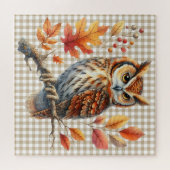 Puzzle Animaux d'automne (Horizontal)