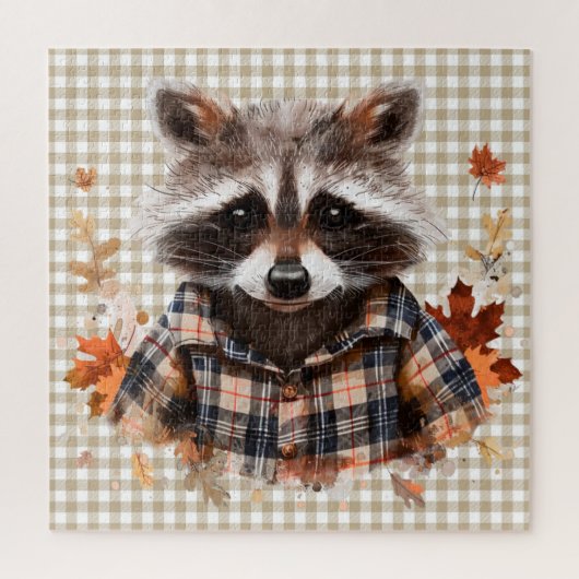Puzzle Animaux d'automne (Vertical)