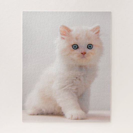 Puzzle Animaux de bébés cutest | Blue Eye Kitten (Vertical)
