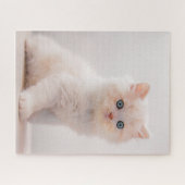 Puzzle Animaux de bébés cutest | Blue Eye Kitten (Horizontal)