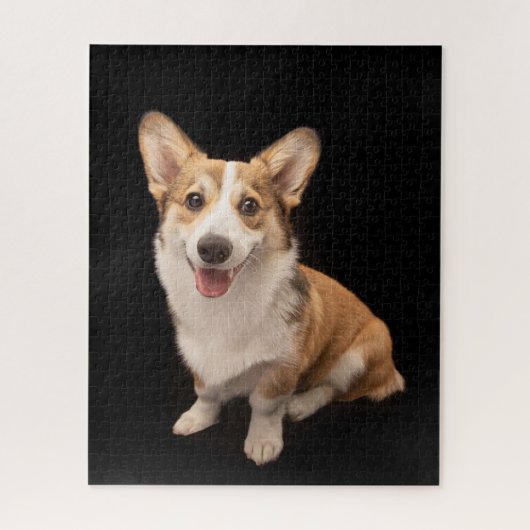 Puzzle Animaux de bébés cutest | Corgi Puppy Smile (Vertical)