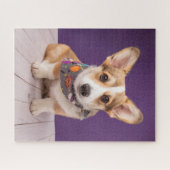 Puzzle Animaux de bébés cutest | Halloween Corgi (Horizontal)