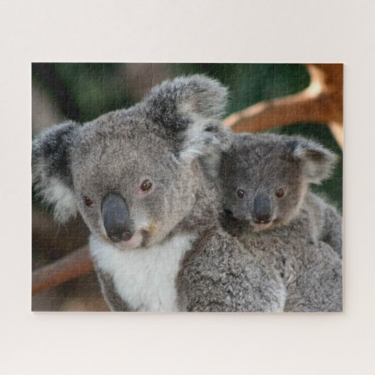 Puzzle Animaux de bébés cutest | Koala et Joey (Horizontal)