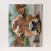 Puzzle Animaux de bébés cutest | Petite vache (Vertical)