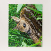 Puzzle Animaux de bébés cutest | Roe Deer Baby (Vertical)