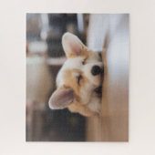 Puzzle Animaux de bébés cutest | Sleepy Corgi (Vertical)