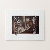 Puzzle Animaux de compagnie amis besties ajouter nom anim (Horizontal)