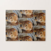 Puzzle Animaux de compagnie Chien Chat Photo Fun Personna (Horizontal)