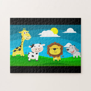 Puzzle Animaux de dessin animé
