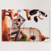 Puzzle Animaux de ferme (Horizontal)