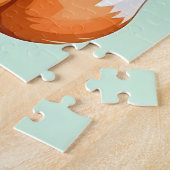 Puzzle Animaux de la forêt adorables bébé aquarelle paste (Côté)