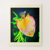 Puzzle Animaux de poissons de Discus (Vertical)