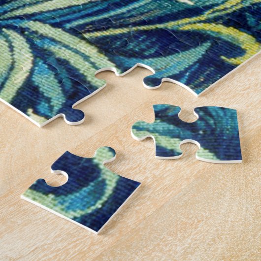 Puzzle Animaux et fleurs, forêt, William Morris (Côté)