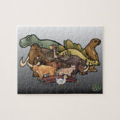 Puzzle Animaux éteints - casse-tête (Horizontal)