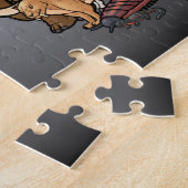 Puzzle Animaux éteints - casse-tête (Côté)