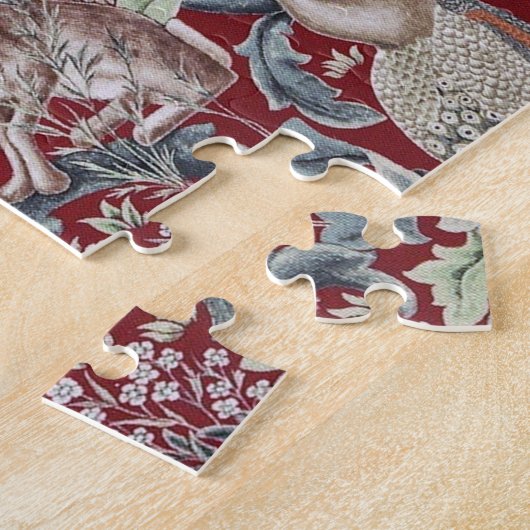 Puzzle Animaux forestiers, William Morris (Côté)