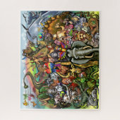 Puzzle Animaux grands et petits (Vertical)