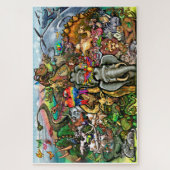 Puzzle Animaux grands et petits (Vertical)
