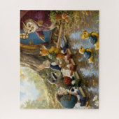 Puzzle Animaux Mignons Retour à l'École (Vertical)