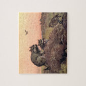 Puzzle Animaux Sauvages Anciens, Vizcachas par Winifred A (Vertical)