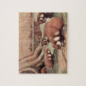 Puzzle Animaux sauvages vintages, Hamsters de Louis Sarge (Vertical)