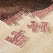 Puzzle Animaux sauvages vintages, hérissons de Louis Sarg (Côté)