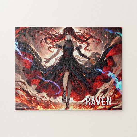Puzzle Anime Commandez les Flammes, Embrassez la Tempête (Horizontal)