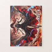 Puzzle Anime Commandez les Flammes, Embrassez la Tempête (Vertical)