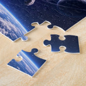 Puzzle Anime dans l'espace (Côté)