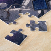 Puzzle Anime dans l'espace (Côté)