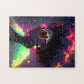 Puzzle Anime Girl African American Art (Horizontal)